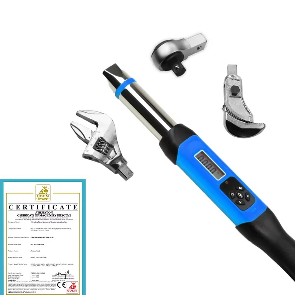 Torque Wrench - Adjustable Digital Torque Wrench 60-340N Industrial