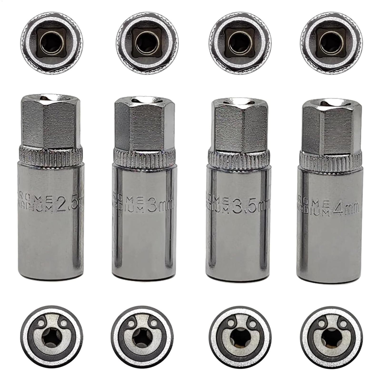 Extractor Set 4 Pieces 1/4Inch - огляд і ціна Socket Set