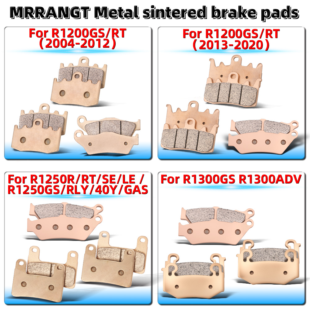 MRRANGT Motorcycle Front Rear  - огляд і ціна Brake Pad Set